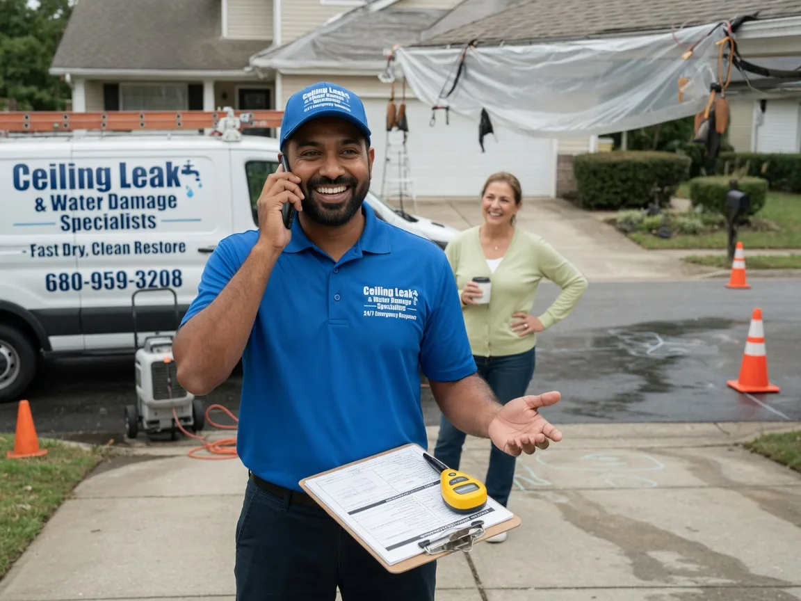 Ceiling Leak Cleanup Nineveh, NY FAQs